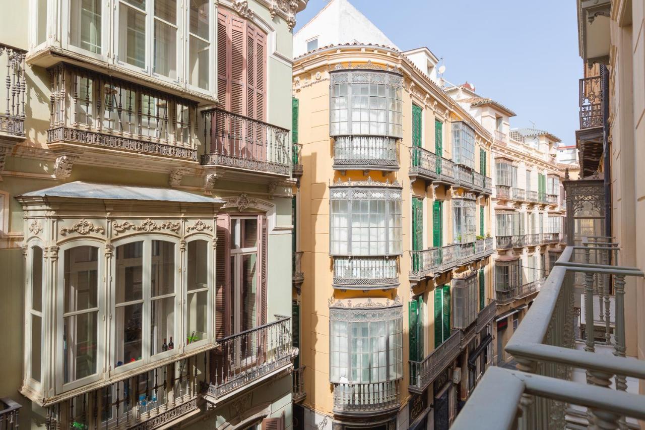 Apartamento Balcones De Larios: Beautiful Balconies Next To Plaza De La Constitucion Málaga Exterior foto